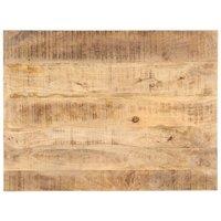Table Top Solid Mango Wood 25-27 mm 90x70 cm