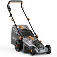 VonHaus 1600W Electric Corded Lawn Mower in Grey