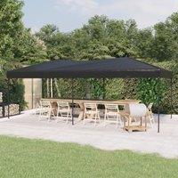Berkfield Home Folding Party Tent Anthracite 3x6 m in Black