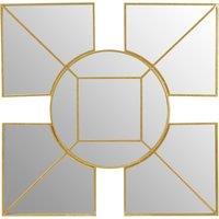 Orsina Yaxa Yaxi Mirror Faux Gold Foil