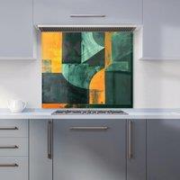 Warren Reed - Designer Shattered Eye Kitchen Splashback | Size: 700mm x 750mm