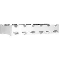 Orsina Elegant 6 Bottle Silver Wide Wine Rack, Space Saving Wine Bottle Rack For Cupboard, Stylish Wine Rack