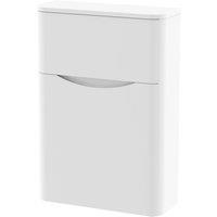 Balterley Bathroom Floor Standing Concealed Cistern Toilet Unit, White, 550mm in White