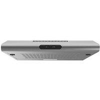 Statesman Wide Visor Cooker Hood, Top Vent Ducting in White