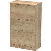 Balterley Floor Standing WC Toilet Unit Only Woodgrain Autumn Oak 500mm in Brown