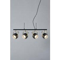 BHS Lighting Rowan Eyeball Pendant Ceiling Light in Black