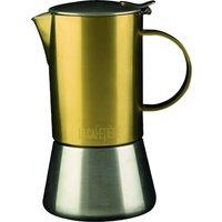 La Cafetiere 4 Cup Stainless Steel Stovetop Brushed Gold