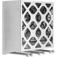 Orsina Space Saving 12 Bottle Rose Gold Finish Wine Rack, Elegant Wine Bottle Rack For Cupboard, Stylish Wine Rack in Silver