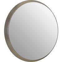 Orsina Athena Discus Medium Wall Mirror in Silver