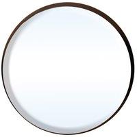 Orsina Athena Discus Medium Wall Mirror in Black