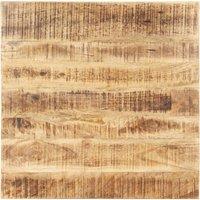 Table Top Solid Mango Wood 25-27 mm 80x80 cm