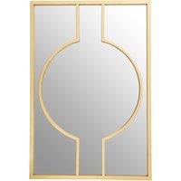 Orsina Farran Deco Wall Mirror in Gold