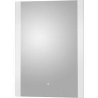 Balterley Rectangular LED Touch Sensor Mirror with Demister, 700x500mm - Chrome in Silver