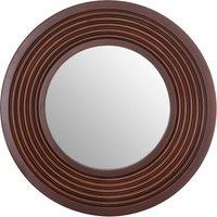 Orsina Cocoa Wall Mirror in Brown