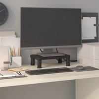 Berkfield Home Monitor Stand Black 38x24x10.5 cm