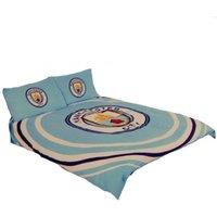 Manchester City FC Pulse Double Duvet Set in Blue