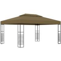 Berkfield Home Gazebo 3x4 m Taupe 180 g/m in Beige