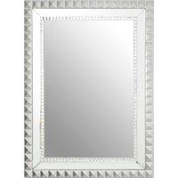 Orsina Taraka Wall Mirror in Silver