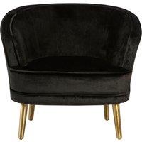 Luxurious Grey Velvet Round Chair, Velvet Upholstered Mid Century Armchair, Metal Legs Comfortable Armchair