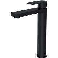 Balterley Contemporary Tall Mono Basin Mixer Tap Matt Black