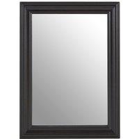 Orsina Henley Wooden Frame Wall Mirror in Black