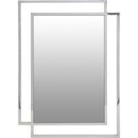 Orsina Allure Silver Large Wall Mirror
