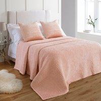 Paoletti Brooklands Quilted Bedspread in Light Pink