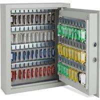 VonHaus 71 Key Wall Mounted Key Safe in Black