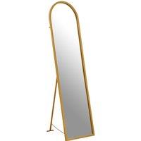 Orsina Avento Floor Mirror in Gold