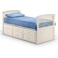 Ashfield Premium Stone White Finish Cabin Bed | Size: Single
