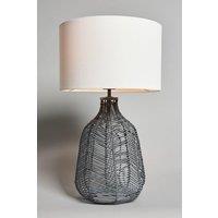 BHS Lighting Leo Table Lamp in Grey