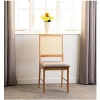 Seconique Ellis Chair (Box of 2) in Light Oak