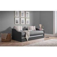 Ashfield Premier Anthracite Day Bed & Pull Out Bed in Charcoal | Size: Single