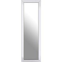 Orsina Avelene Emma Floor Standing Mirror in Silver