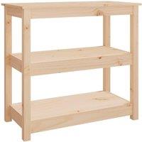 Console Table 80x40x74 cm Solid Wood Pine