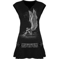 Spiral Women's ENSLAVED ANGEL - Stud Waist Mini Dress Black | Size: Medium