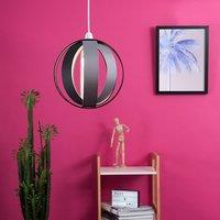ValueLights Pair of Black Ceiling Pendant Shade