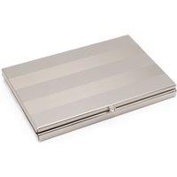 Silver Editions Business/Credit Card Case in Metallic Silver
