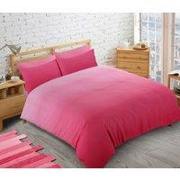 Velosso Elevations Duvet Cover & Pillowcase Set - Printed Cotton Rich in Pink | Size: King