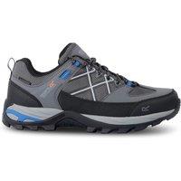 Regatta Men's Samaris III Low Waterproof Walking Shoes in Mid Grey | Size: 8