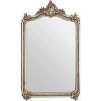 Orsina Exquisite Ornate Champagne Wall Mirror, Lounge Mirror With Intricate Floral Motifs, Decorative Framed Mirror in Gold