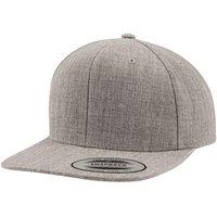 Flexfit Men's Classic Snapback Cap in Mid Grey