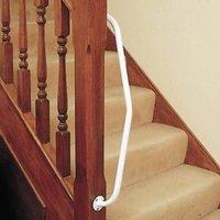 Aidapt Newel Rail Left Hand in White