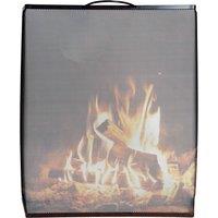 simpa Clifton Fire Guard in Black