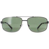 CALVIN KLEIN Men's Rectangle Light Ruthenium Green CK22123S in Grey