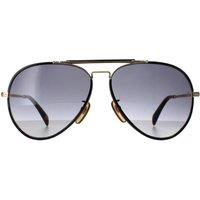 Aviator Black Gold Grey Gradient DB7003/S