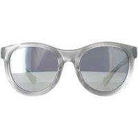 Moncler Men's Round Grey Transparent Grey Mirror ML0087