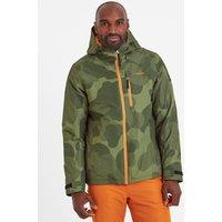 TOG24 Men's 'Palisade' Ski Jacket in Khaki | Size: Small