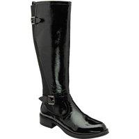 Ravel Women's 'Eildon' Leather Knee-High Boots in Black | Size: 5