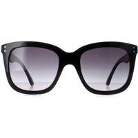 CALVIN KLEIN Women's Square Shiny Black Grey Gradient CK22550S
